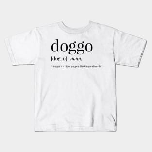 Doggo Definition Kids T-Shirt